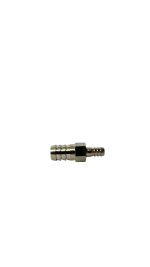 Espigão redução 6mm para 3mm inox