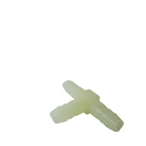 Espigão T para mangueira de 3,3 a 3,5mm plástico