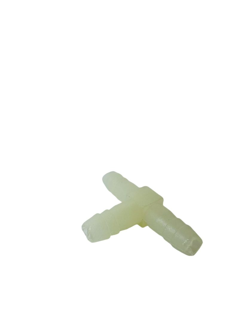 Espigão T para mangueira de 3,3 a 3,5mm plástico