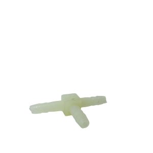 Espigão T para mangueira (1,6 x 1,6 x 1,6) mm plástico